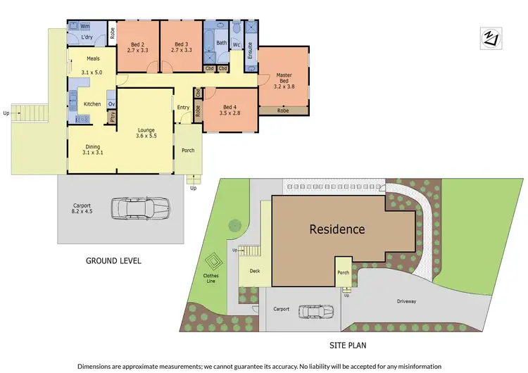 Floorplan of Homely house listing, 17 Amesbury Avenue, Wantirna VIC 3152