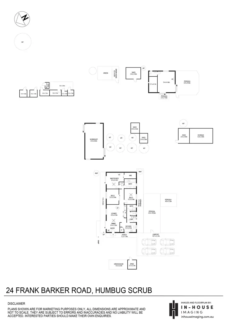 Floorplan of Homely house listing, 24 Frank Barker Road, Humbug Scrub SA 5114