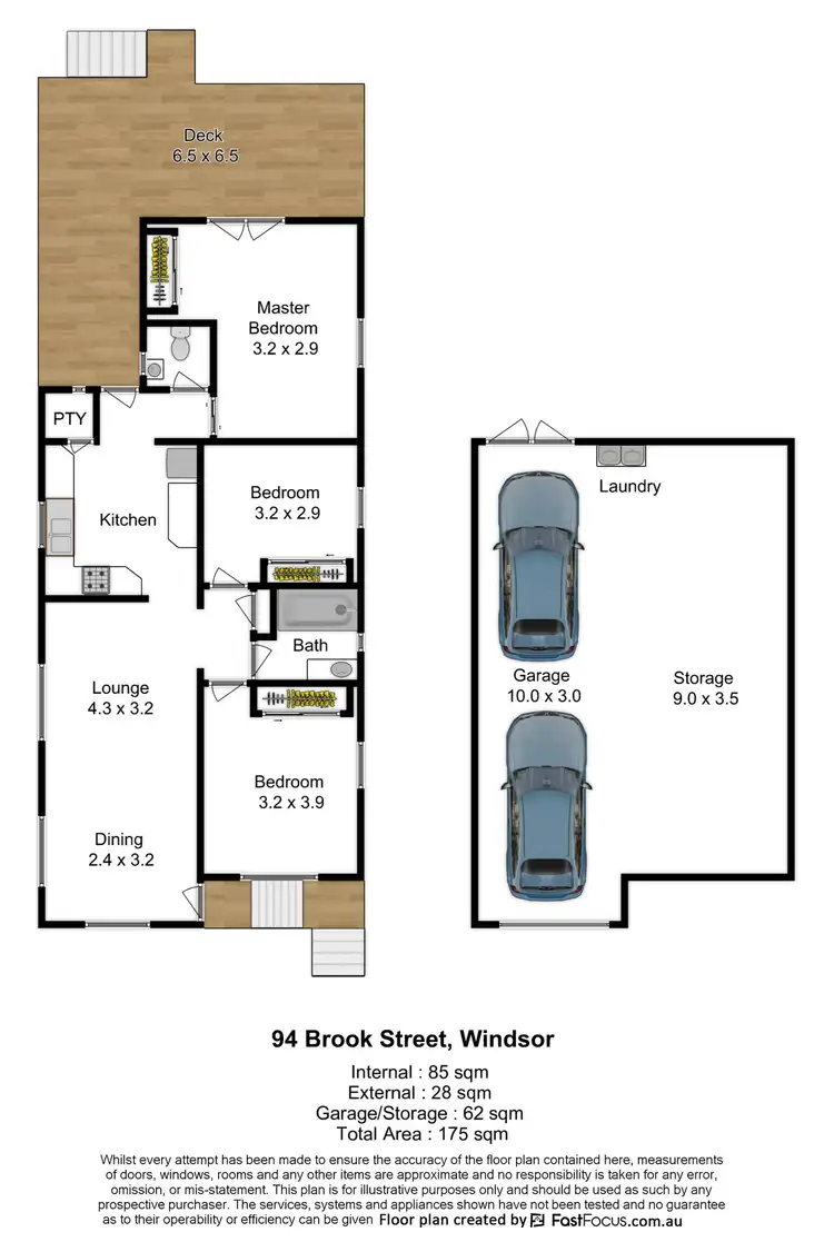 Floorplan of Homely house listing, 94 Brook Street, Windsor QLD 4030