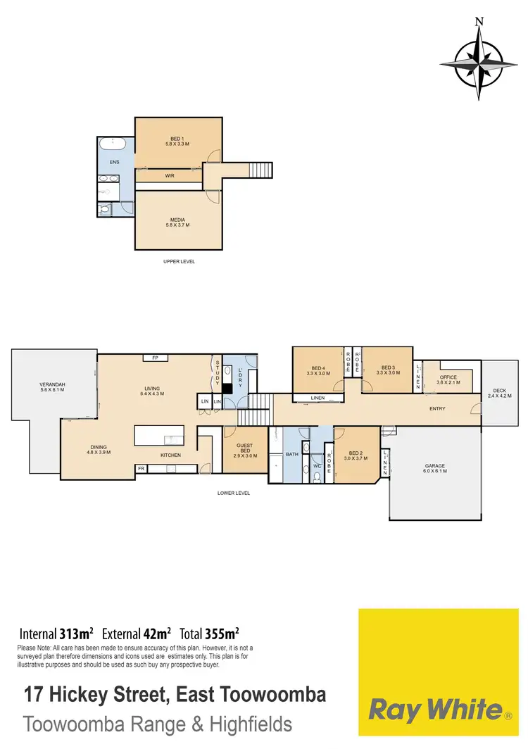 Floorplan of Homely house listing, 17 Hickey Street, East Toowoomba QLD 4350