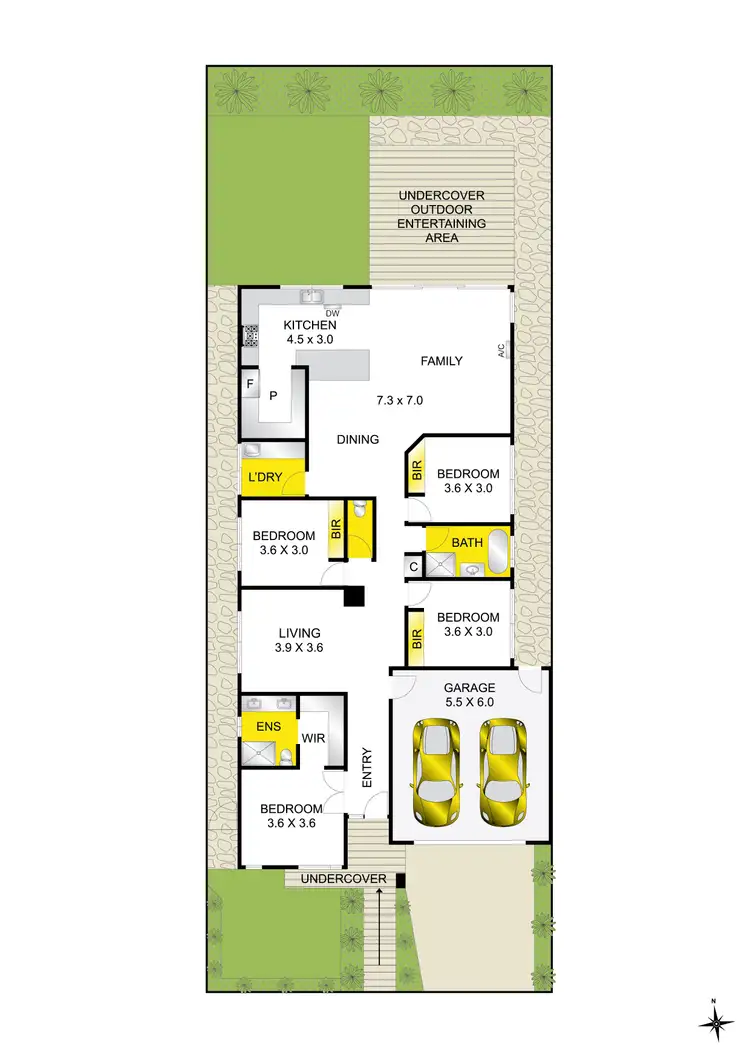 Floorplan of Homely house listing, 32 Garfield Drive, Armstrong Creek VIC 3217