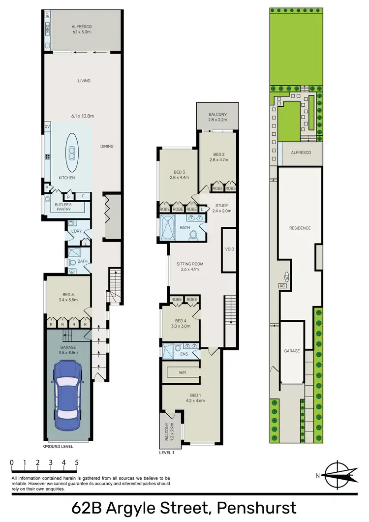 Floorplan of Homely house listing, 62B Argyle Street, Penshurst NSW 2222