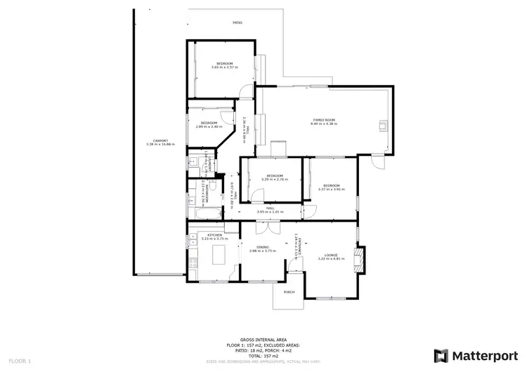 Floorplan of Homely house listing, 4 Randell Street, Swan Hill VIC 3585