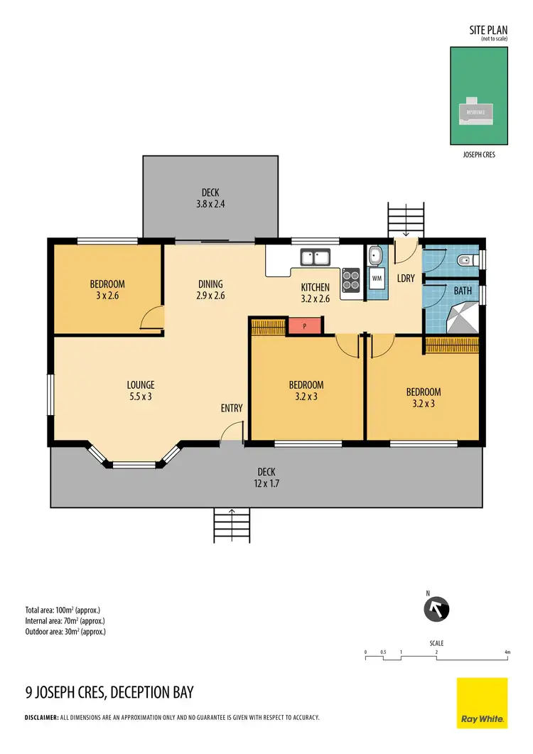 Floorplan of Homely house listing, 9 Joseph Crescent, Deception Bay QLD 4508