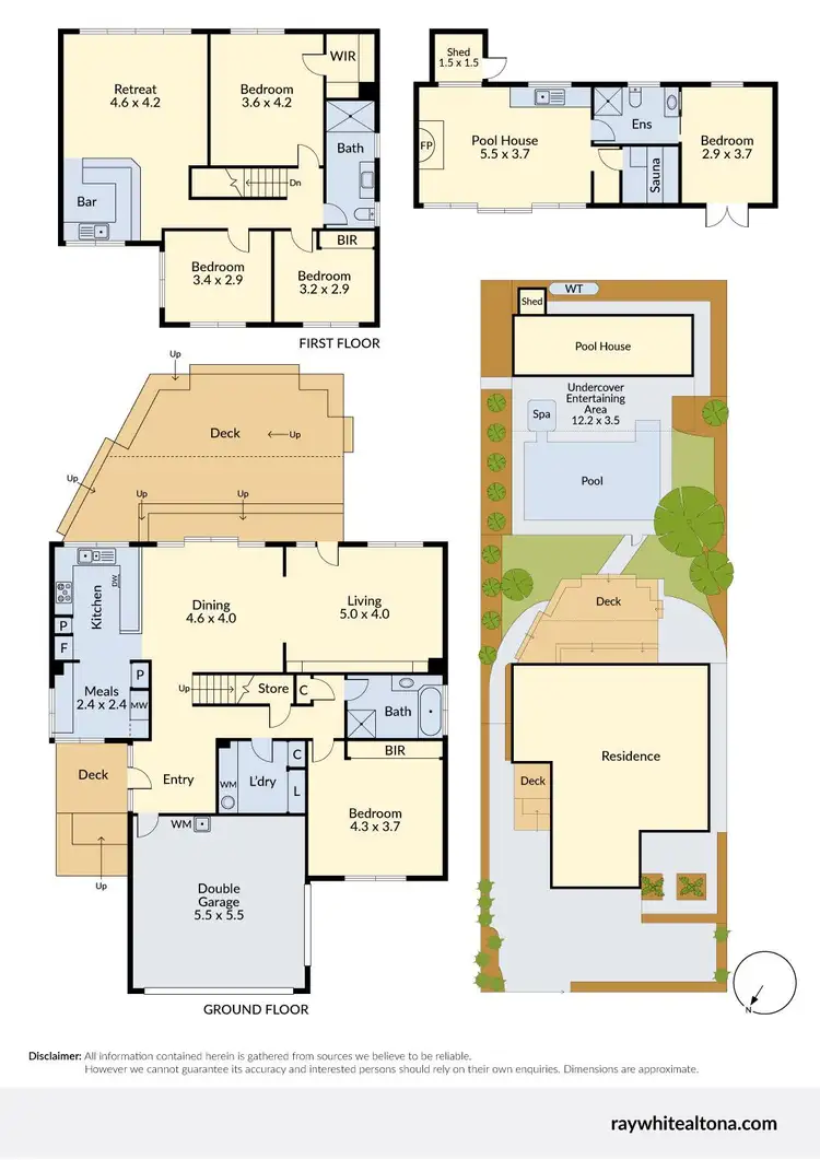Floorplan of Homely house listing, 196 Blyth Street, Altona VIC 3018