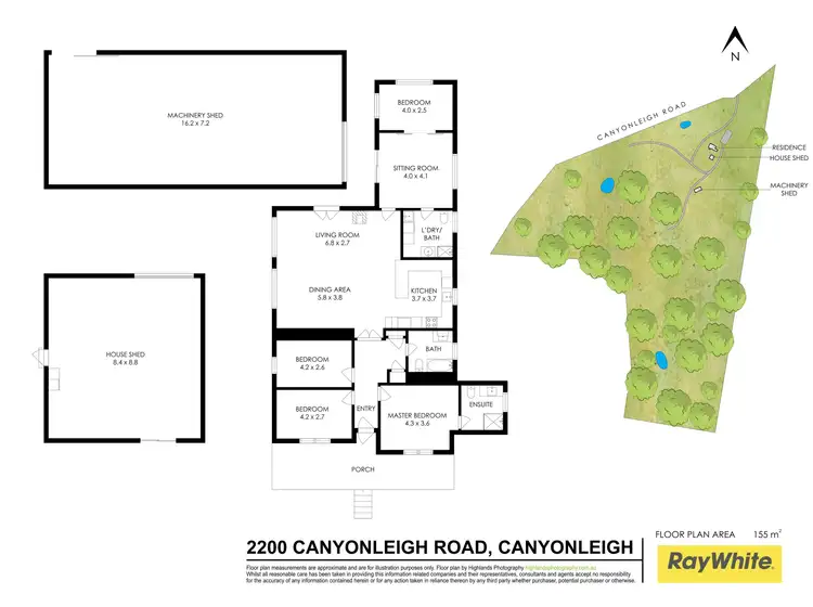 Floorplan of Homely rural property listing, 2200 Canyonleigh Road, Canyonleigh NSW 2577
