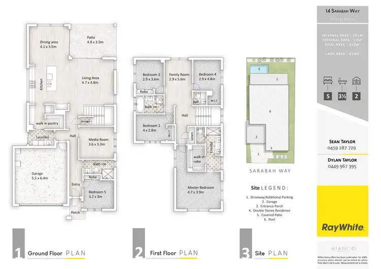 Floorplan of Homely house listing, 14 Sarabah Way, Pimpama QLD 4209