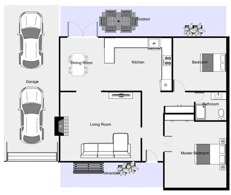 Floorplan of Homely house listing, 22 Floral Avenue East, Mildura VIC 3500