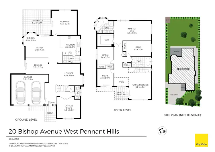 Floorplan of Homely house listing, 20 Bishop Avenue, West Pennant Hills NSW 2125