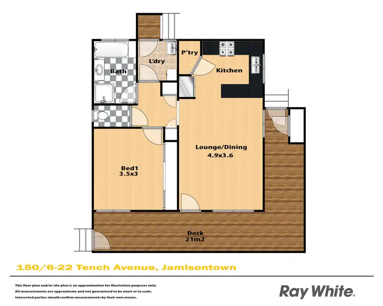 Floorplan of Homely house listing, 150/6-22 Tench Avenue, Jamisontown NSW 2750