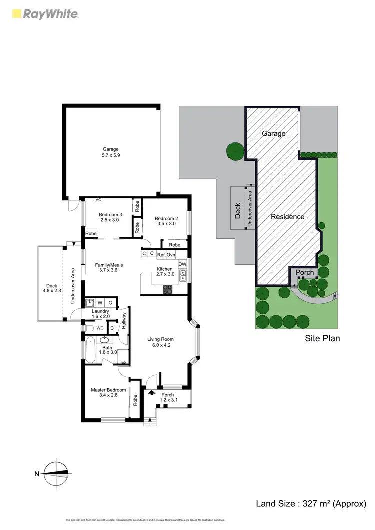 Floorplan of Homely villa listing, 3 Hilltop Mews, Frankston VIC 3199