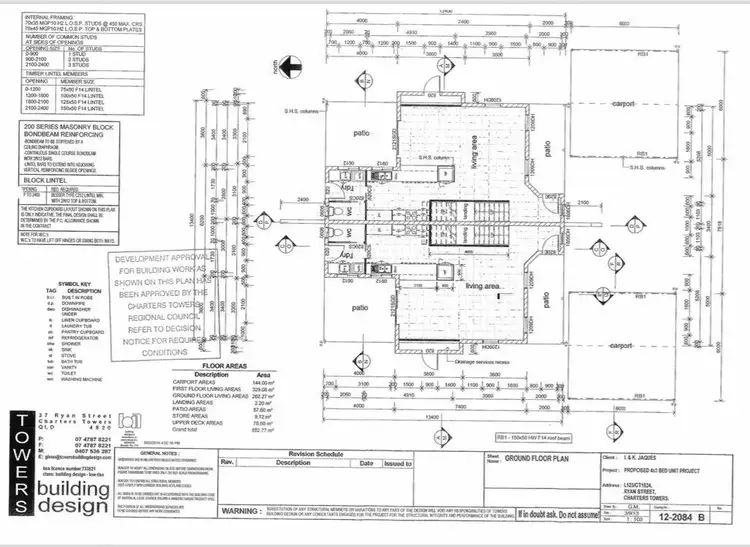 Floorplan of Homely unit listing, 1/52 Mary Street, Charters Towers City QLD 4820