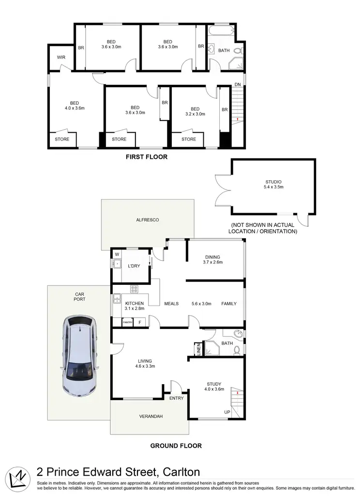 Floorplan of Homely house listing, 2 Prince Edward Street, Carlton NSW 2218