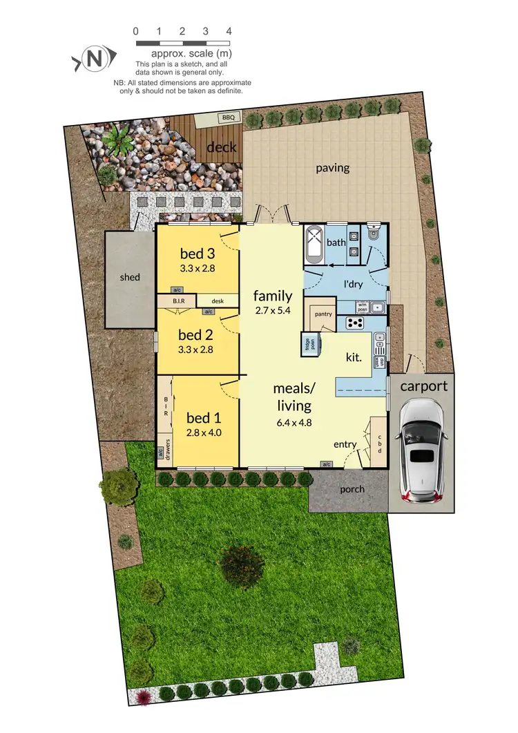 Floorplan of Homely unit listing, 1/6 Russell Crescent, Mount Waverley VIC 3149