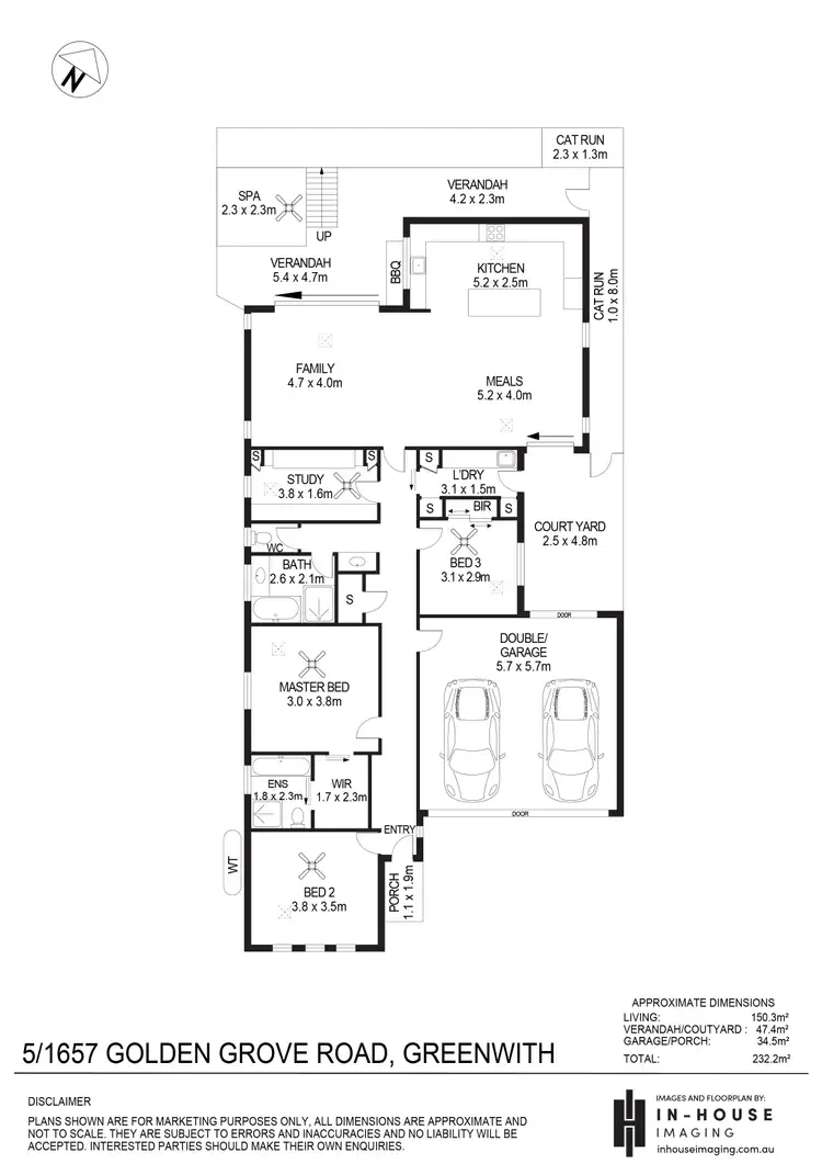 Floorplan of Homely house listing, 5/1657 Golden Grove Road, Greenwith SA 5125