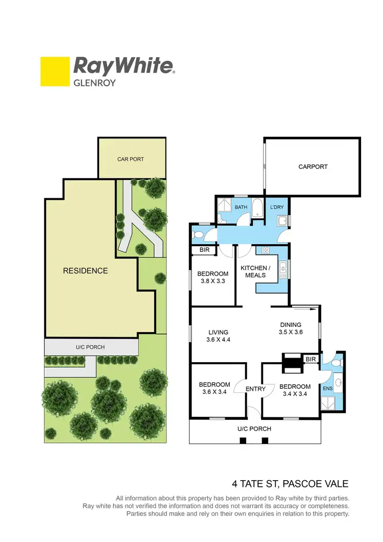 Floorplan of Homely house listing, 4 Tate Street, Pascoe Vale South VIC 3044