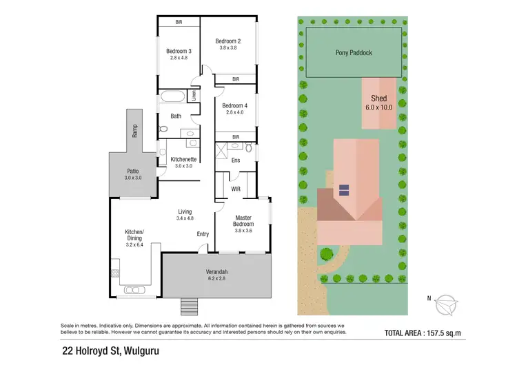 Floorplan of Homely house listing, 22 Holroyd Street, Wulguru QLD 4811