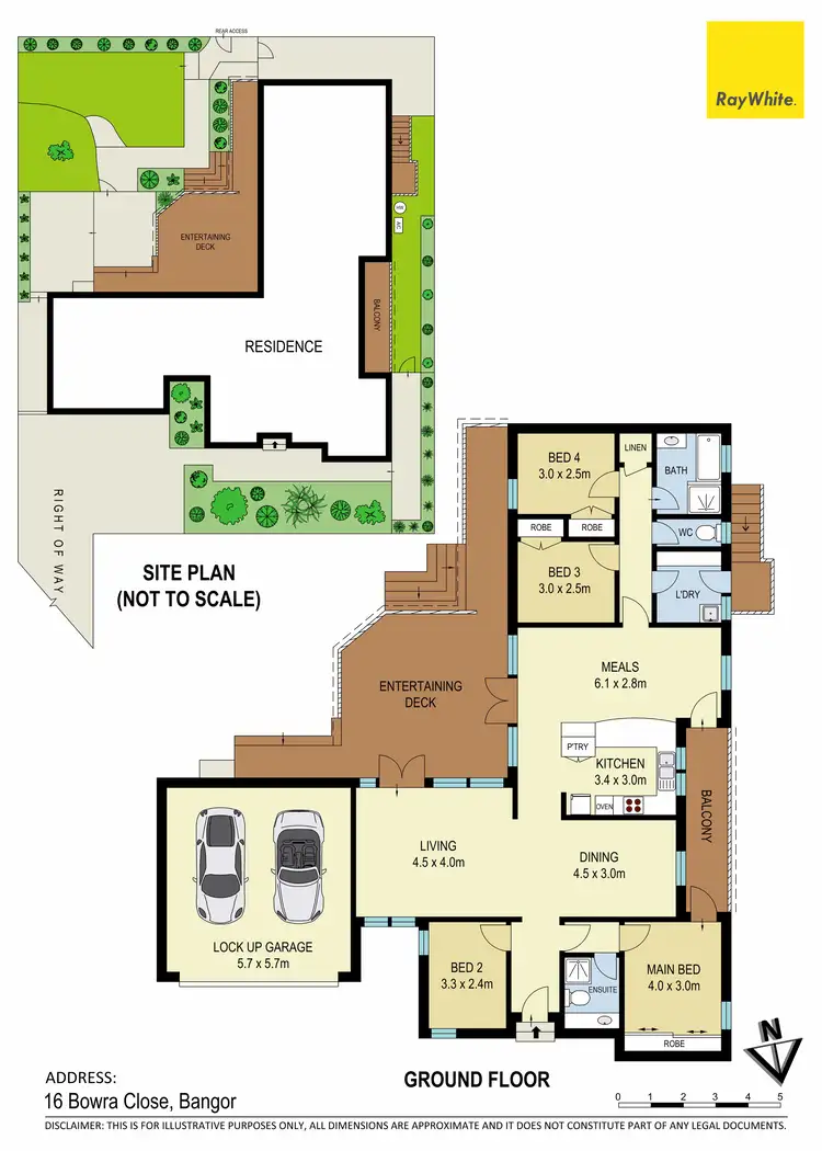 Floorplan of Homely house listing, 16 Bowra Close, Bangor NSW 2234