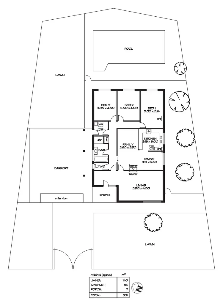 Floorplan of Homely house listing, 4 Maves Road, Para Hills SA 5096