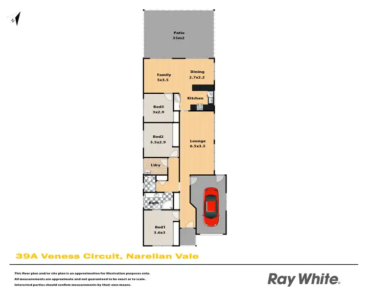 Floorplan of Homely house listing, 39a Veness Circuit, Narellan Vale NSW 2567