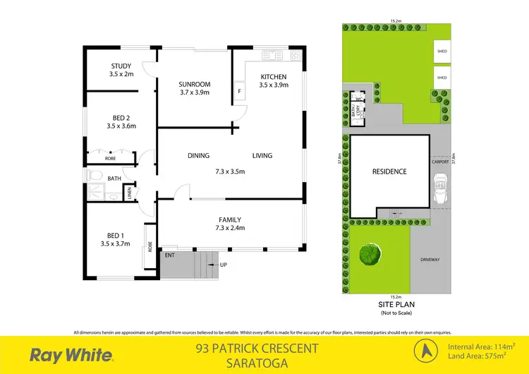 Floorplan of Homely house listing, 93 Patrick Crescent, Saratoga NSW 2251