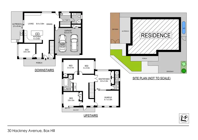 Floorplan of Homely house listing, 30 Hackney Avenue, Box Hill NSW 2765