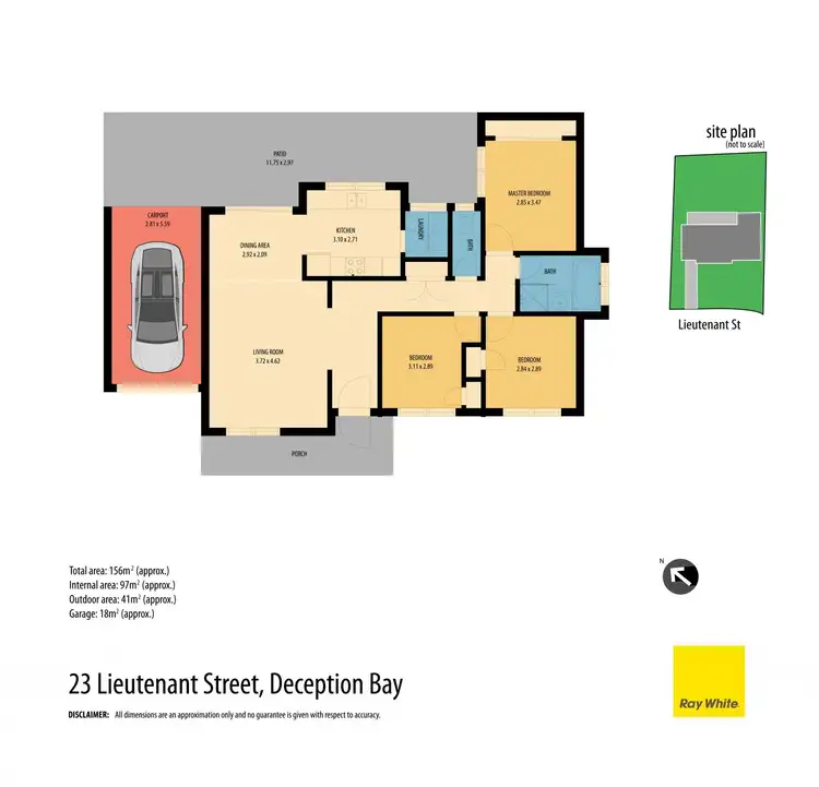 Floorplan of Homely house listing, 23 Lieutenant Street, Deception Bay QLD 4508