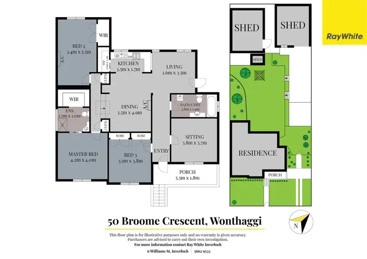 Floorplan of Homely house listing, 50 Broome Crescent, Wonthaggi VIC 3995