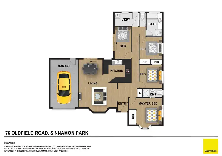 Floorplan of Homely house listing, 76 Oldfield Road, Sinnamon Park QLD 4073
