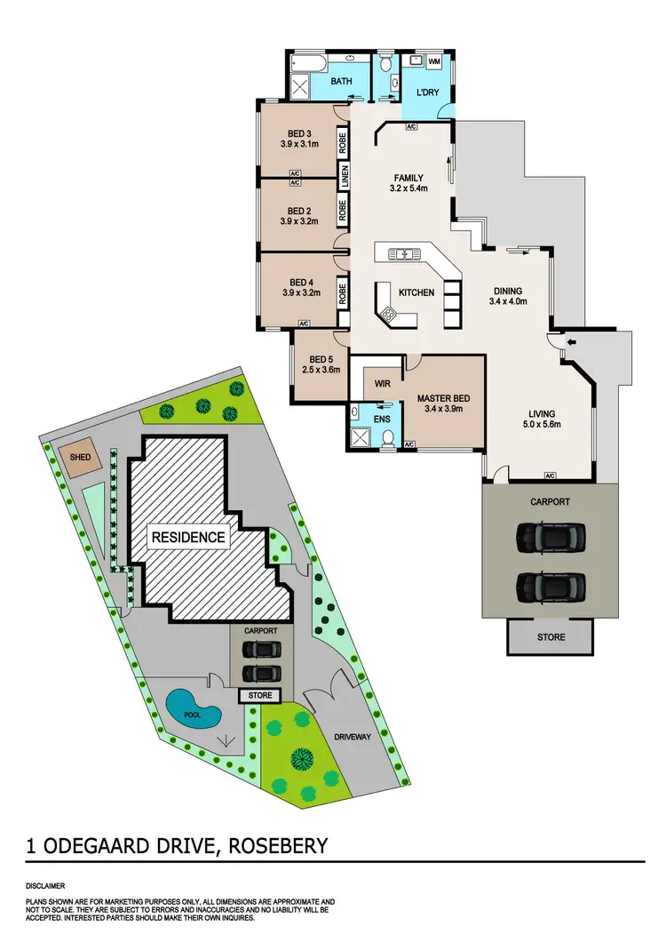 Floorplan of Homely house listing, 1 Odegaard Drive, Rosebery NT 832