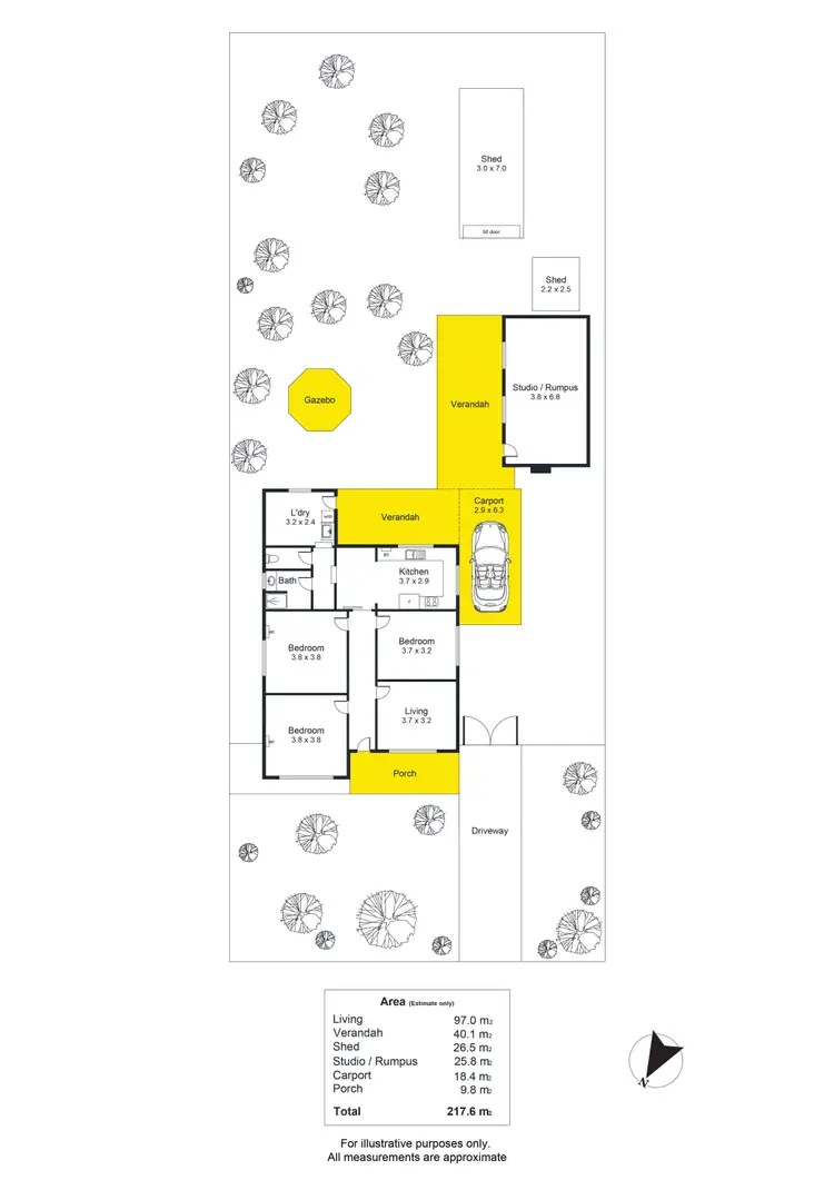 Floorplan of Homely house listing, 42 Passmore Street, West Richmond SA 5033