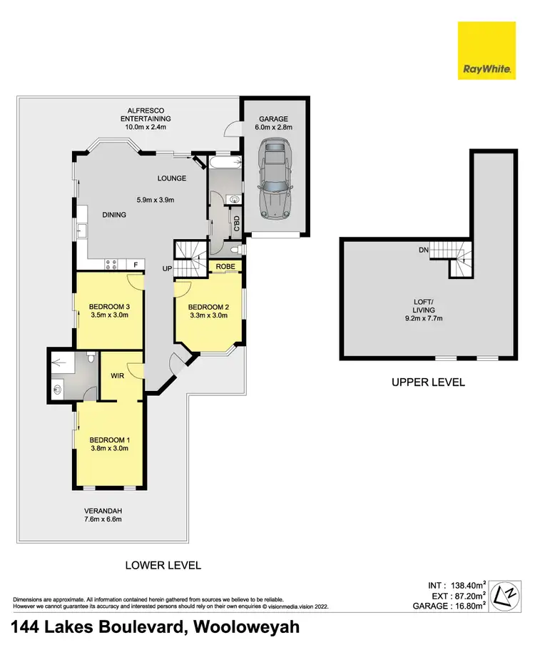 Floorplan of Homely house listing, 144 Lakes Boulevard, Wooloweyah NSW 2464