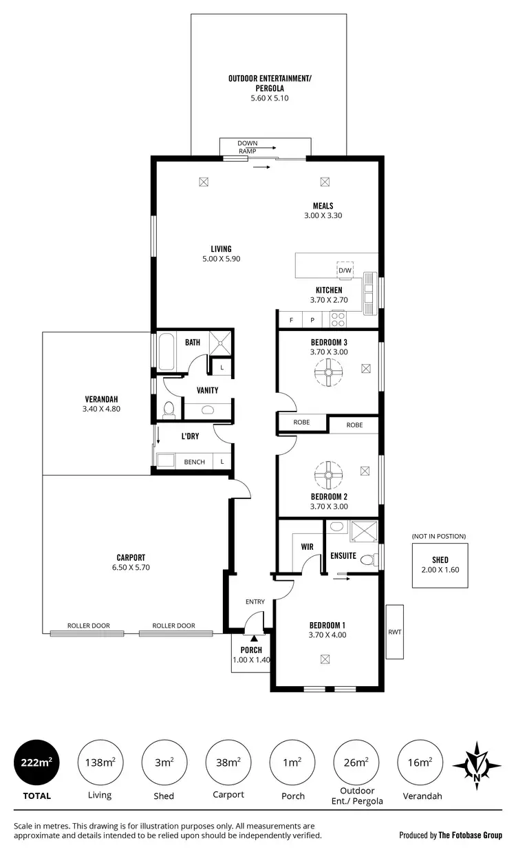 Floorplan of Homely house listing, 57 Turquoise Court, Aldinga Beach SA 5173