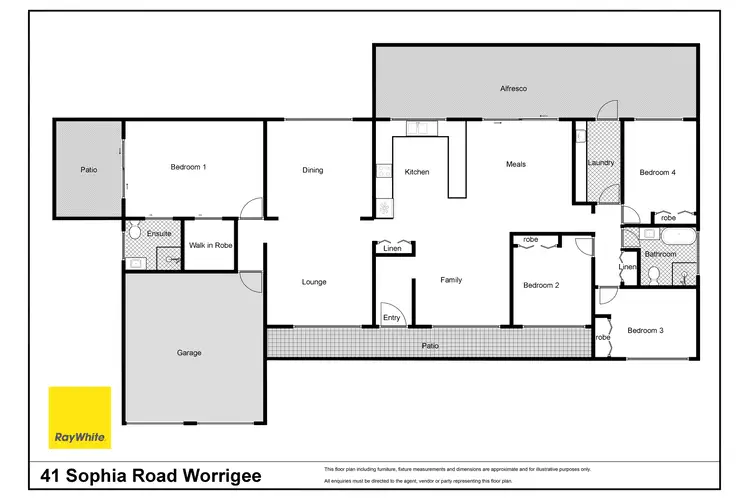 Floorplan of Homely house listing, 41 Sophia Road, Worrigee NSW 2540