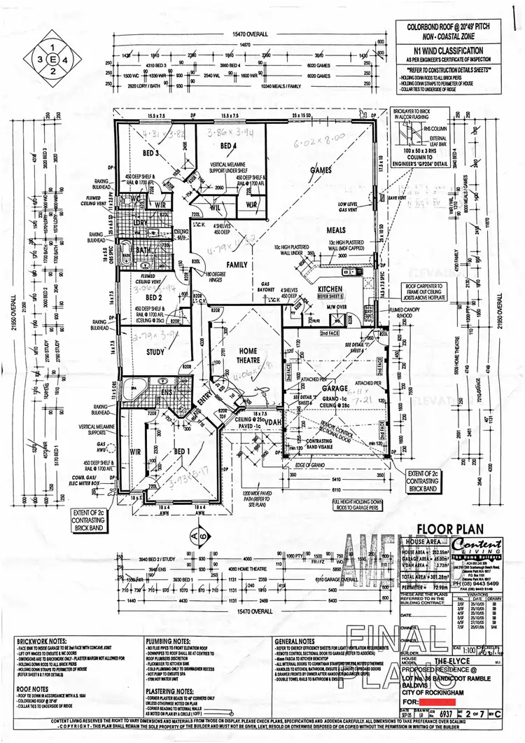 Floorplan of Homely house listing, 16 Bandicoot Ramble, Baldivis WA 6171