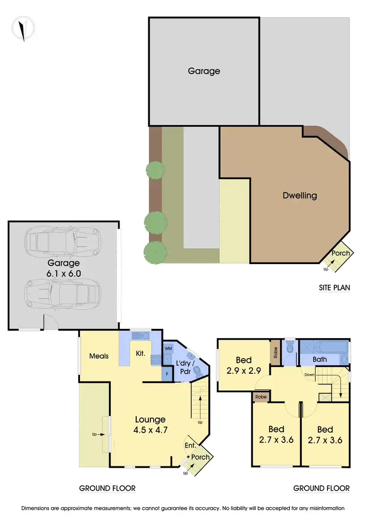 Floorplan of Homely house listing, 2/1 Grimwade Court, Epping VIC 3076