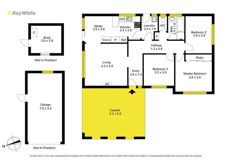 Floorplan of Homely house listing, 134 Casey Drive, Lalor VIC 3075