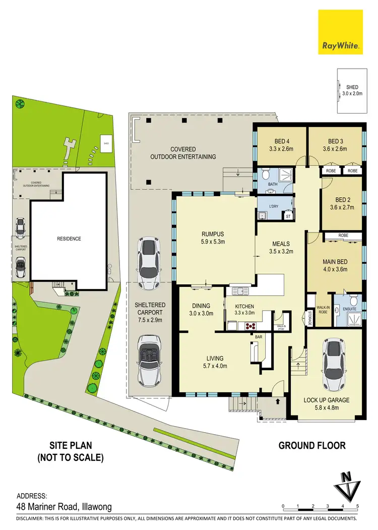 Floorplan of Homely house listing, 48 Mariner Road, Illawong NSW 2234