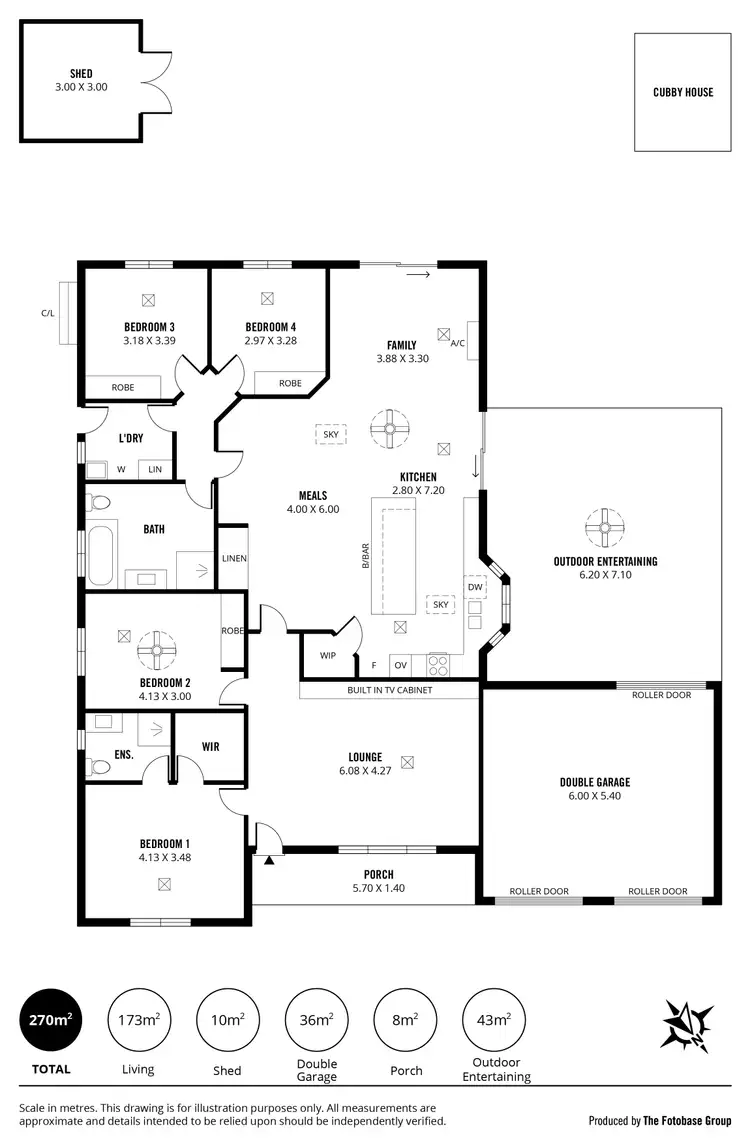 Floorplan of Homely house listing, 9 Green Avenue, Mount Barker SA 5251