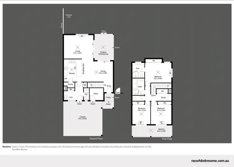 Floorplan of Homely unit listing, 4/6 Ibis Way, Djugun WA 6725