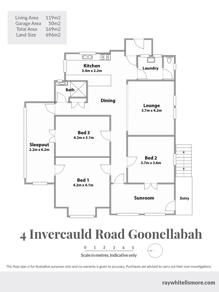 Floorplan of Homely house listing, 4 Invercauld Road, Goonellabah NSW 2480