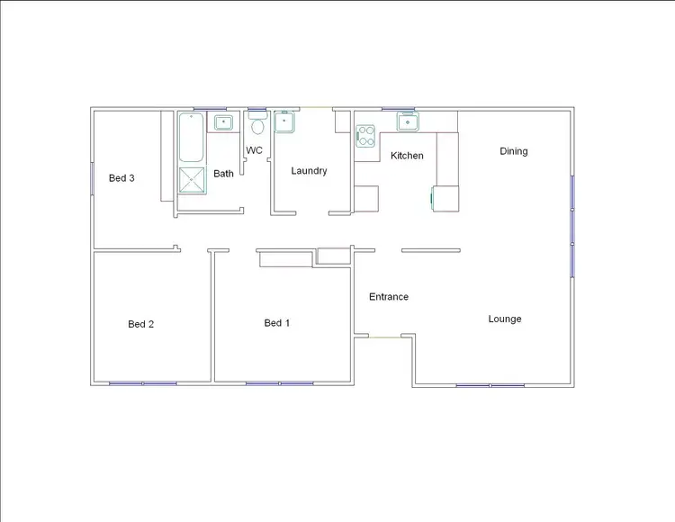 Floorplan of Homely house listing, 30 Bertha Street, Bordertown SA 5268