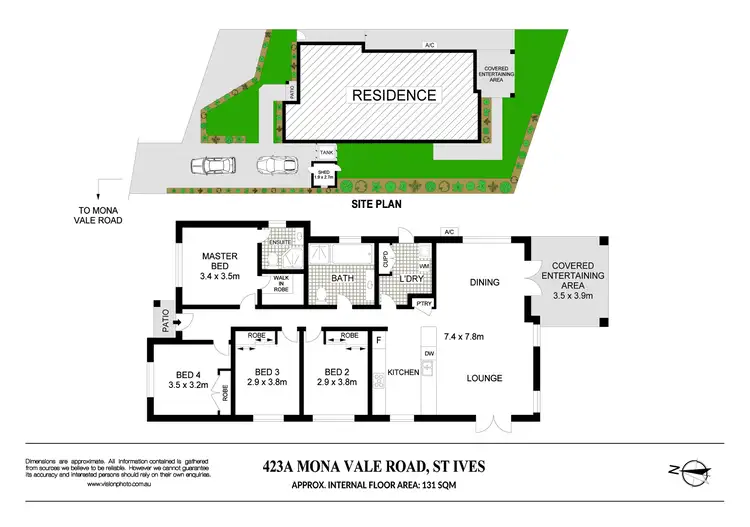 Floorplan of Homely house listing, 423A Mona Vale Road, St Ives NSW 2075