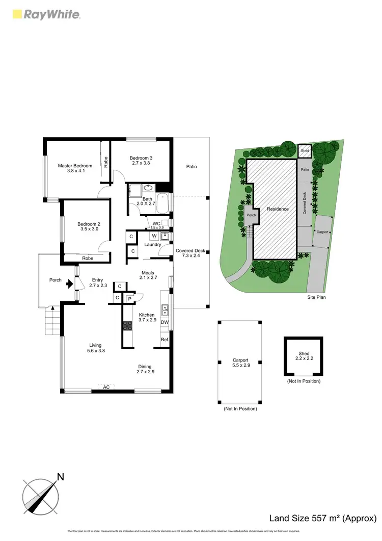 Floorplan of Homely house listing, 1 Venice Court, Frankston VIC 3199