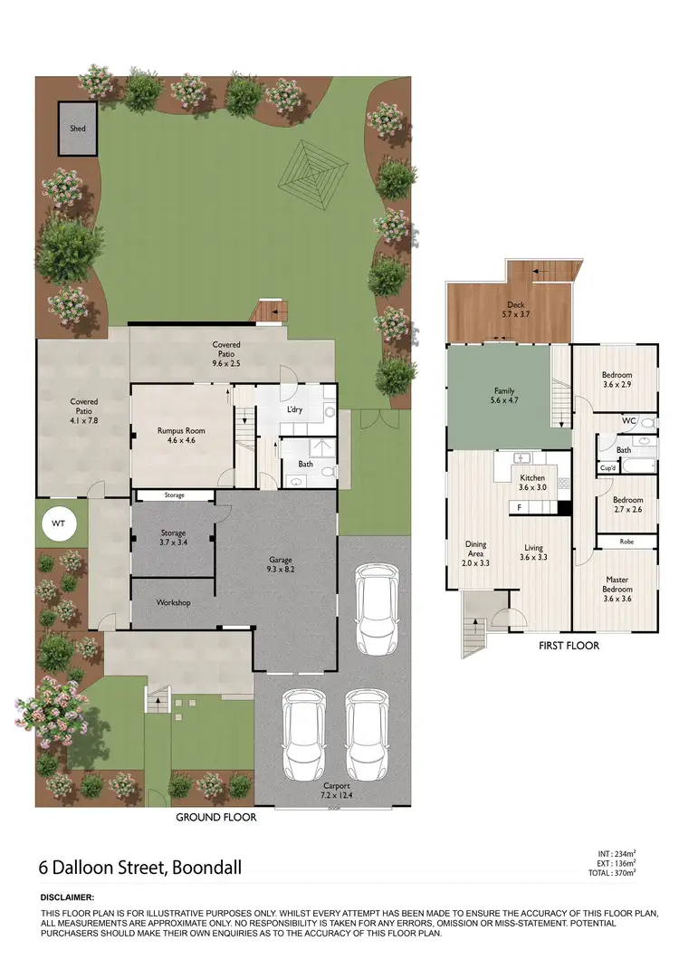 Floorplan of Homely house listing, 6 Dalloon Street, Boondall QLD 4034