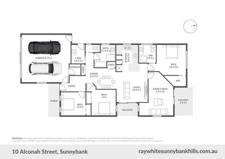 Floorplan of Homely house listing, 10 Alconah Street, Sunnybank QLD 4109
