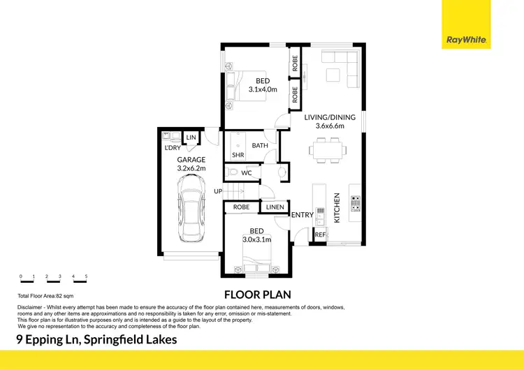 Floorplan of Homely house listing, 9 Epping Lane, Springfield Lakes QLD 4300
