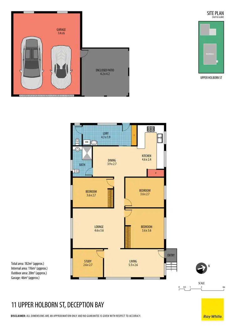 Floorplan of Homely house listing, 11 Upper Holborn Street, Deception Bay QLD 4508