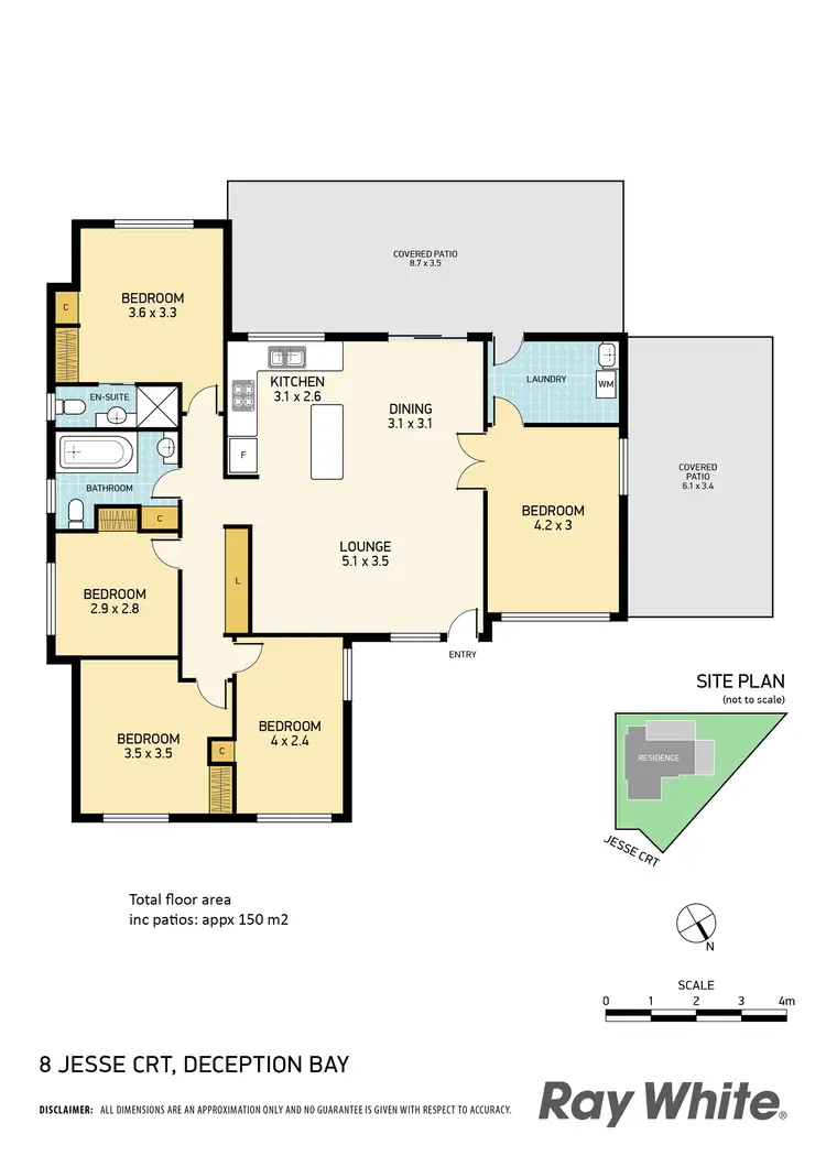 Floorplan of Homely house listing, 8 Jesse Court, Deception Bay QLD 4508