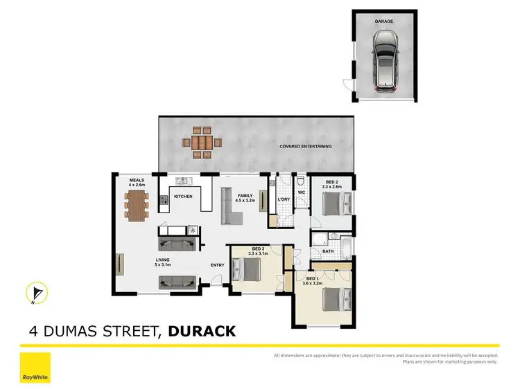 Floorplan of Homely house listing, 4 Dumas Street, Durack QLD 4077
